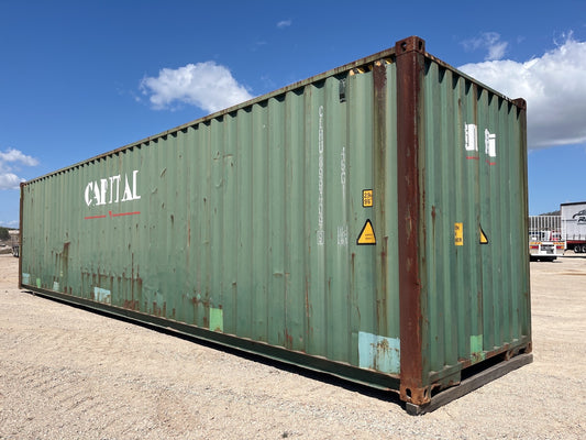 Used 40-ft Standard Containers for Sale for non-commercial use