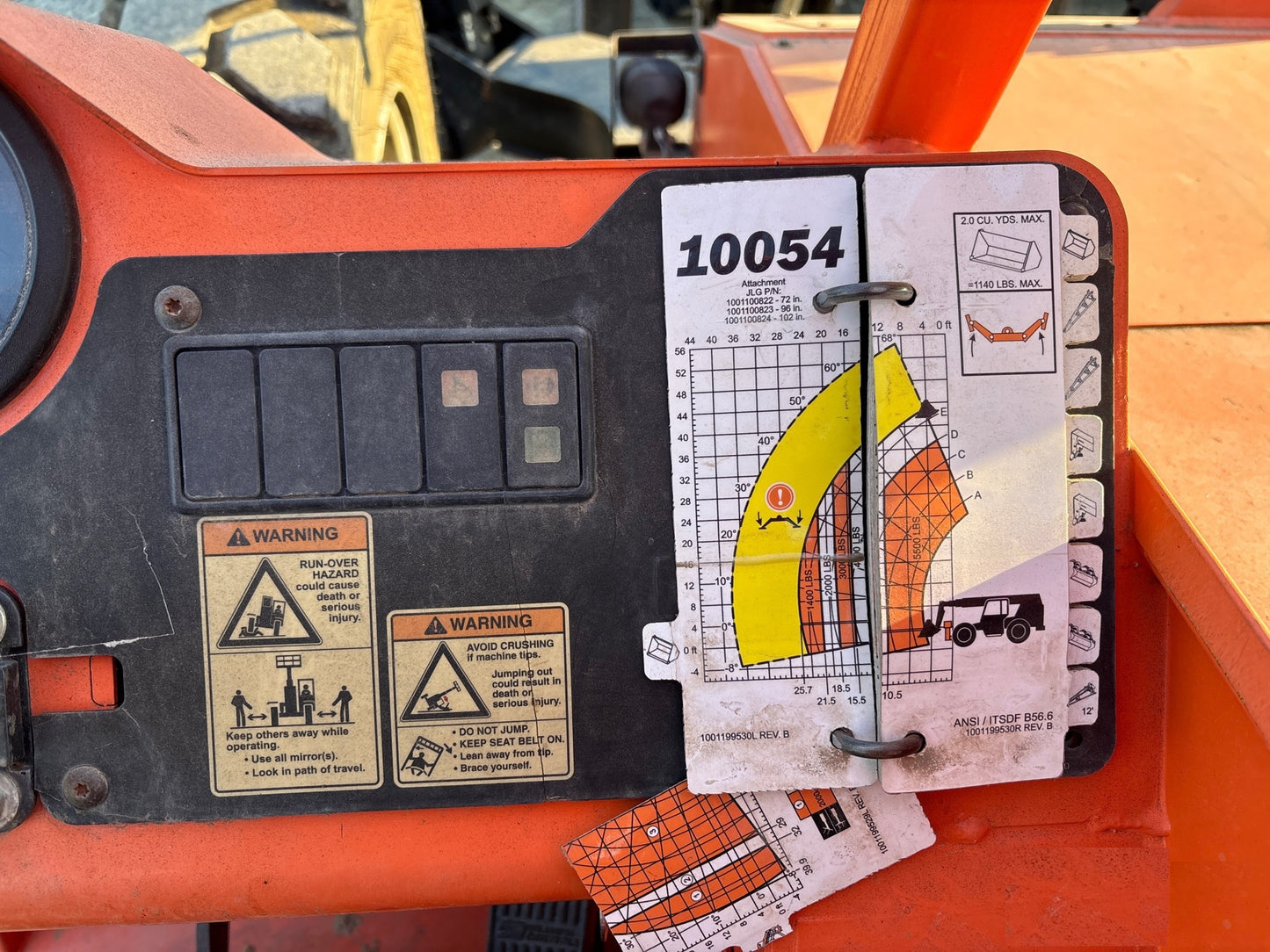 2017 JLG 10054 Telehandler