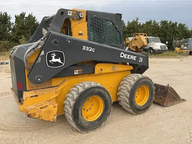 2022 John Deere 332G Skid Steer Loader - 4994 Hours, Enclosed Cab, Air Conditioning