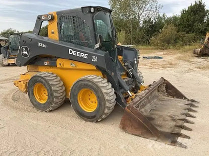 2022 John Deere 332G Skid Steer Loader - 4994 Hours, Enclosed Cab, Air Conditioning