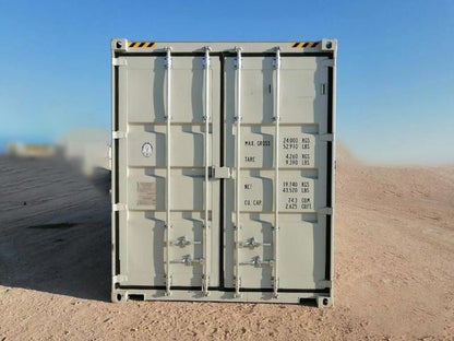 High Cube Multi-Door Storage Container - 40 ft, Unused, Multiple Double Doors