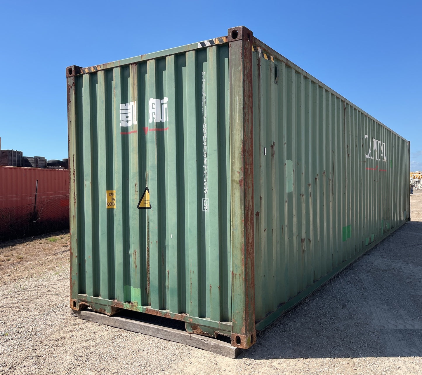Used 40-ft Standard Containers for Sale for non-commercial use
