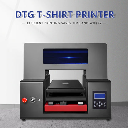 Refinecolor DTG Printer A3 Size T Shirt Inkjet Printer Direct To T-shirt Garment Textile Printing Machine In China